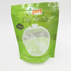 كيس بلاستيكي شفاف واقف واقفل بسحاب للشباك يُصمم حسب الطلب ويُصمم حسب الطلب ويتم طبعه - Product Image 1