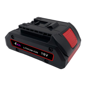 Baterai Pengganti 18V 4.0Ah untuk Bosch, Baterai Perkakas Listrik Berdaya Tinggi 21700, Kompatibel dengan Bor dan Mesin Gerinda Sudut Bosch - Product Image 1