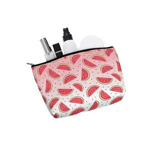 Factory Price Neoprene Pencil Case Customized Durable Cosmetic Bag For Promotion Gifts