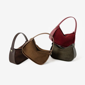 nouveautés marques personnalisées de luxe de grande qualité <span class=keywords><strong>en</strong></span> cuir véritable vintage petit sac carré à bandoulière pour femmes - Product Image 4
