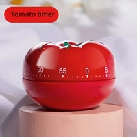 1 Stück Spiele-Arbeits-Challenge-Kochtimer, Lernaufgaben-Countdown, Mechanischer Tomaten-Timer, Zeitkonzept-Trainingsgerät, Kochtimer