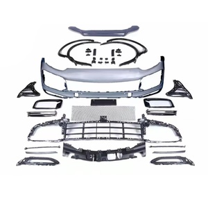 Nuevo Kit de Carrocería para Parachoques Delantero de Cayenne 2015-2017 con Recortes para Faros Antiniebla, Instalación con Pernos, Ajuste Universal - Product Image 2
