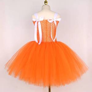 Última Actualización de MS: Vestidos de Varias Capas para Niñas, Disfraces de Halloween para Niños, Disfraz de Zorra, Vestido de Tutú para Niños - Product Image 5