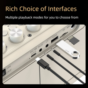 Machine de karaoké portable avec 2 micros, Bluetooth 5.2 sans fil, haut-parleur 4 pouces, Android, qualité sonore haute fidélité, commande de chansons en nuage en temps réel - Product Image 5