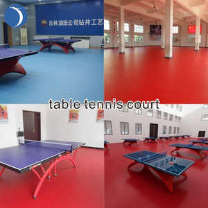 Suelo Deportivo <span class=keywords><strong>de</strong></span> Vinilo PVC para Tenis <span class=keywords><strong>de</strong></span> Mesa Serie Longjiao 69, 4.5mm <span class=keywords><strong>de</strong></span> Grosor, Ecológico, en Rollos para <span class=keywords><strong>Canchas</strong></span> Interiores - Product Image 4