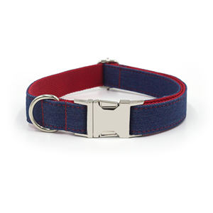 Tending 2025 hebillas de plata para collares de perro <span class=keywords><strong>Collar</strong></span> de mascota personalizado para perro grande Patrón diferente Correa de perro de poliéster Sin juego - Product Image 3