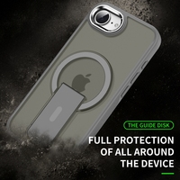 Coque arrière en métal et acrylique pour iPhone 16e SE4 SE 2025-Antichoc Anti-empreintes digitales 1.5MM d'épaisseur