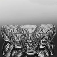 11oz Dubbelwandig Old Fashioned Bierglas Wijnbeker Bar Whiskey Wijn Glas Kristal Whisky Proefbekers voor Restaurant Hotel Drinkware