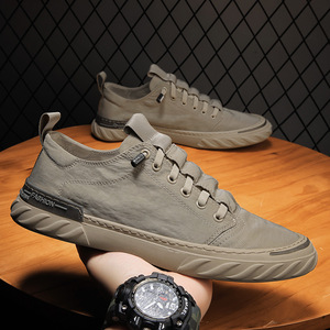 Primavera 2025, zapatillas informales que combinan con todo para hombre, transpirables, <span class=keywords><strong>de</strong></span> <span class=keywords><strong>seda</strong></span> helada, sin cordones, estilo <span class=keywords><strong>de</strong></span> moda coreana, malla <span class=keywords><strong>de</strong></span> tela <span class=keywords><strong>antigua</strong></span> <span class=keywords><strong>de</strong></span> Beijing - Product Image 3