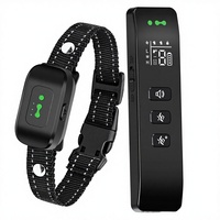 SmartPet Neues Trainingshalsband für Hunde Wiederaufladbar Wasserdicht Humanes Anti-Bell-Halsband mit Ton und Vibration aus PC-Material