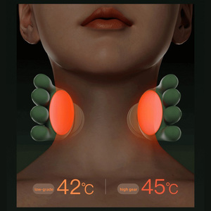 Masajeador eléctrico para el cuero cabelludo, cabeza, estrés, relajación, amasado y calefacción, masajeador de hombros y cuello - Product Image 2