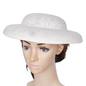 Casquette de mariée amincissante, accessoire de mode, chapeau d'église, DIY, vente en gros - Product Image 1