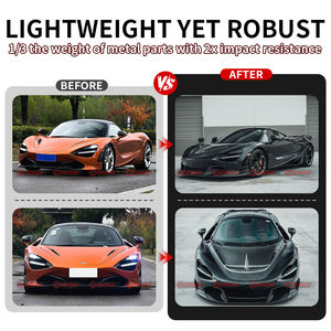 Pièces de voiture de haute qualité en fibre de carbone sèche, style Vors, pour McLaren 720S. - Product Image 2
