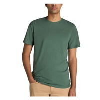 T-shirt en coton élégant pour homme 2023, motif lettres, respirant, écologique, design décontracté, tissu tricoté, style formel