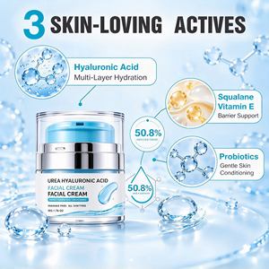 Crème nourrissante pour le visage contenant du squalane, de l'acétate de tocophérol et de l'acide hyaluronique multi-énergisant, ainsi que du lysat de ferment de lactobacillus. - Product Image 2