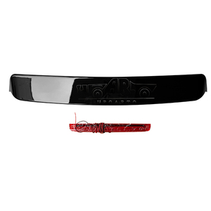 Haosheng Manufacture de pièces automobiles Aspect fibre de carbone plastique ABS avec aileron d'aile de toit arrière Led pour VW Volkswagen <span class=keywords><strong>Golf</strong></span> <span class=keywords><strong>2</strong></span> <span class=keywords><strong>MK2</strong></span> - Product Image 1