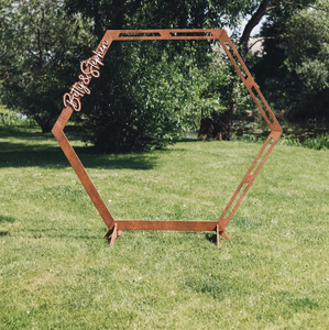 Bois mariage toile <span class=keywords><strong>de</strong></span> fond arc hexagone cercle Triangle cérémonie arc fond décor cadre <span class=keywords><strong>pour</strong></span> mariage en plein air pièce maîtresse <span class=keywords><strong>tonnelle</strong></span> - Product Image 6