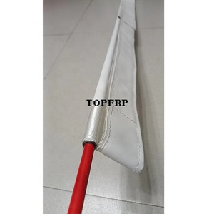 Hot Sale White Pocket Volleyball Antenna Sleeves - Product Image 2