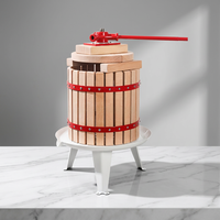 18L Kleine Houten Multifunctionele Fruitverwerkingsmachine Sapcentrifuge Spirale Ananas Tomat Mango Pers Extractie Hoog rendement