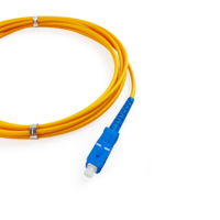 Cordon de brassage fibre optique simple mode simplex FC/UPC SC/UPC G652D G657A1 3,0 mm PVC LSZH certifié CE RoHS FCC Garantie 5 ans Personnalisable