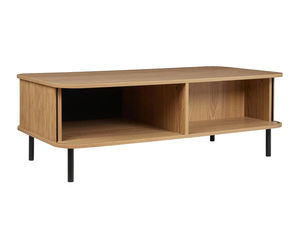 Table basse à porte roulante du milieu du siècle avec <span class=keywords><strong>rangement</strong></span> Table basse à porte coulissante Design Unique pour salon appartement - Product Image 5