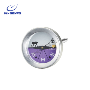 Sw मिनी आसान पढ़ने वाला फूड स्टेक डायल थर्मामीटर 1 इंच का डायल दुर्लभ, मध्यम और अच्छी तरह से, डिशवॉशर सुरक्षित, सबसे अच्छा गोमांस, टर्की, बीबीसी - Product Image 3