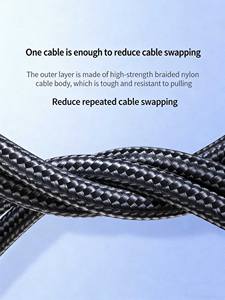 Câble de charge 2-en-1 UGREEN USB-A vers Type-C et Micro USB pour caméra embarquée, disque dur externe – Charge rapide 100W - Product Image 2