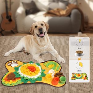 Juguete de Alfombra Olfativa para Mascotas, Tapete de Entrenamiento para Perros y Gatos, Lavable, con Comida Oculta, Juguete Interactivo de Alimentación Lenta para Perros - Product Image 4