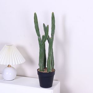 Cactus Artificial Dream Castle, Bonsái de 10cm-30cm, Plástico PU, Decoración Nórdica para el Hogar - Product Image 2