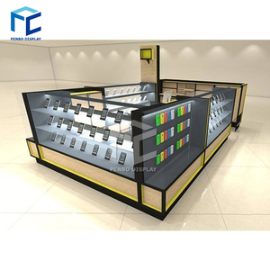 Hot Sale Cell Phone Cases Kiosk/Cell Phone Booth/Mobile Phone Shop Counter Design In Shopping Mall