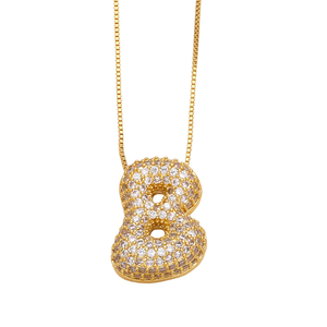 Collana di moda con collana placcata in oro da 2025 a a a <span class=keywords><strong>S</strong></span> esploda collana di 26 lettere - Product Image 3