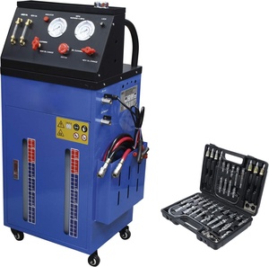 Dispositif de vidange et de nettoyage <span class=keywords><strong>automatique</strong></span> d'<span class=keywords><strong>huile</strong></span> de transmission VIKTEC avec jeu d'adaptateurs 220V - Product Image 1