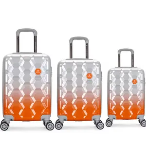 Ready Stock migliore qualità bagaglio da viaggio valigia valigia morbido set bagagli con ruote a 360 gradi valigia fondo