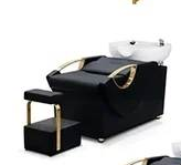 Silla de Salón de Cuero PU con Bomba Hidráulica y Rotación Ajustable de 360 Grados para Uso en Hoteles y Hospitales, Silla de Barbero Reclinable - Product Image 5