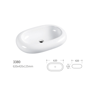 <span class=keywords><strong>Meuble</strong></span>-lavabo de salle de bain moderne avec vasque en céramique, design contemporain, <span class=keywords><strong>pour</strong></span> hôtel - Product Image 3