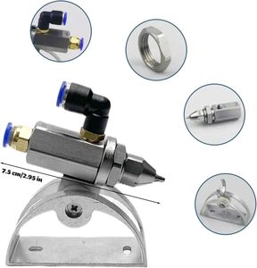 <span class=keywords><strong>Atomizador</strong></span> de aire de acero inoxidable 304, boquilla de pulverización, atomización de polvo de 30 grados para lavado a presión, nueva condición - Product Image 5
