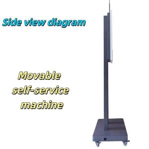 Quiosco de terminal POS de autoservicio con impresora integrada Pantalla táctil móvil de 21,5 pulgadas Punto de <span class=keywords><strong>venta</strong></span> Win/Andr Máquina de pago POS - Product Image 4