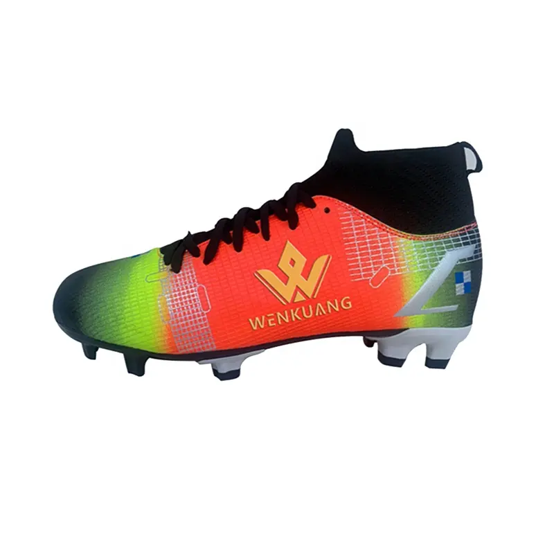 Customized new football shoes non-slip design soccer boots for men 2021