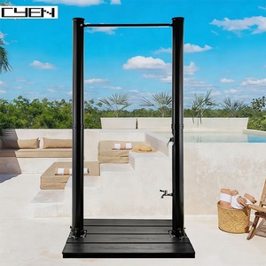 <span class=keywords><strong>Douche</strong></span> de jardin de luxe Cyen 40L avec pommeau de pluie, style portail, <span class=keywords><strong>douche</strong></span> <span class=keywords><strong>solaire</strong></span> pour vie hors réseau - Product Image 1