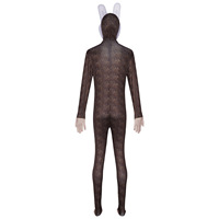 Nouvelle Arrivée 2026 : Costume de Cosplay Lapin Multi-Styles, Combinaison Zentai Imprimée en Fausse Fourrure pour Halloween, Carnaval, Fête IM170-W