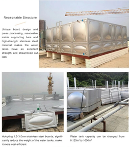 ถังเก็บน้ำสแตนเลส 1000 ลูกบาศก์เมตร 1,000,000 ลิตร สำหรับฟิลิปปินส์ - Product Image 5