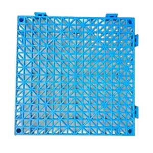 Azulejo de suelo de PVC suave entrelazado, alfombrilla impermeable antideslizante para empalme, drenaje, piscina, Parque Acuático - Product Image 1