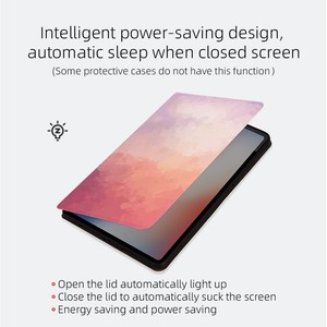 Funda Protectora de Lujo para Tablet con Diseño Artístico en Acuarela, Resistente a Impactos, Plegable, con Soporte, para <span class=keywords><strong>Realme</strong></span> <span class=keywords><strong>Pad</strong></span> 3 - Product Image 2