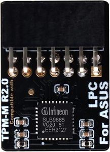 Newrail tpm2.0 mô-đun <span class=keywords><strong>infineon</strong></span> slb9665 14pin LPC cho Asus Bo mạch chủ khả năng tương thích Cổ Phiếu có sẵn TPM-M máy tính R2.0 - Product Image 3
