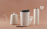 Vente flash : Coffrets à café et à thé, design fonctionnel, kit de café à infusion manuelle avec coffrets à café et à thé, ensemble de machine à café