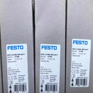 Solenoide Neumático de Grado Industrial Original Festos VUWS-L20-P53E-M-G18 575693, Compatible con RoHS, de Respuesta Rápida - Product Image 3
