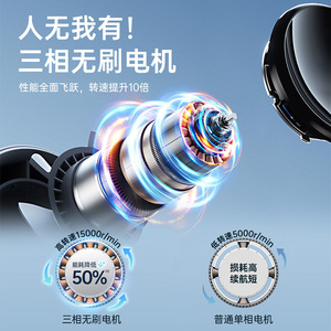Handheld Fan F7 Bladeless Digital Display USB Rechargeable Portable With Brushless Motor For Outdoor Use - Product Image 5