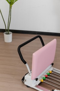 Kit de Pilates <span class=keywords><strong>Reformer</strong></span> Plegable Rosa para Llevar el Estudio a Casa |   Económico en espacios, deslizamiento silencioso, perfecto para apartamentos pequeños, fácil de guardar - Product Image 3