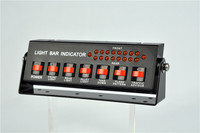 Barras de luz LED estroboscópicas de advertencia de 48 pulgadas, carcasa de aluminio, color blanco ámbar, luces de policía para TBD22926-22a de vehículos de emergencia