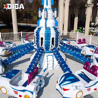 Avion rotatif auto-contrôlé Carnaval pour enfants avec attraction personnalisée